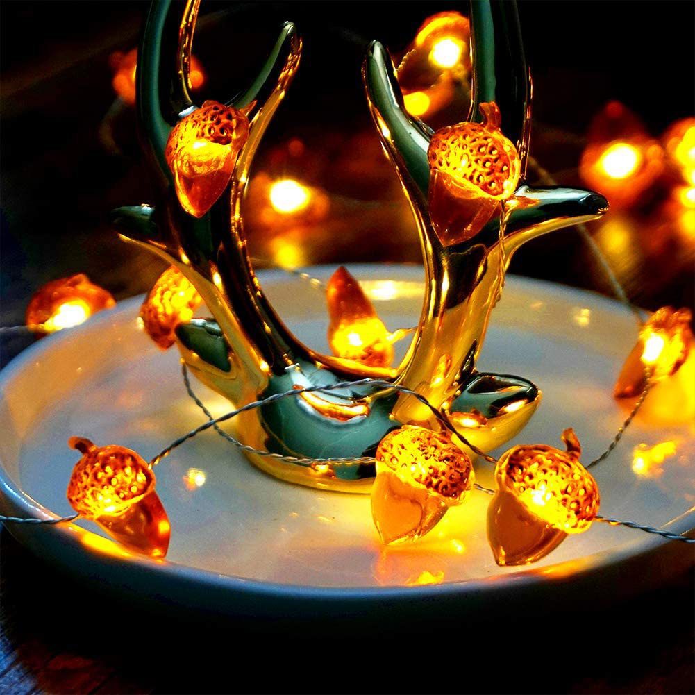 30 LEDs Acorn String Lights Th - Led Fairy String Lights recensione e prezzo