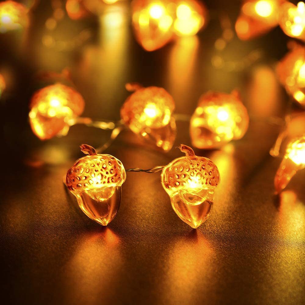 30 LEDs Acorn String Lights Th - Led Fairy String Lights recensione e prezzo