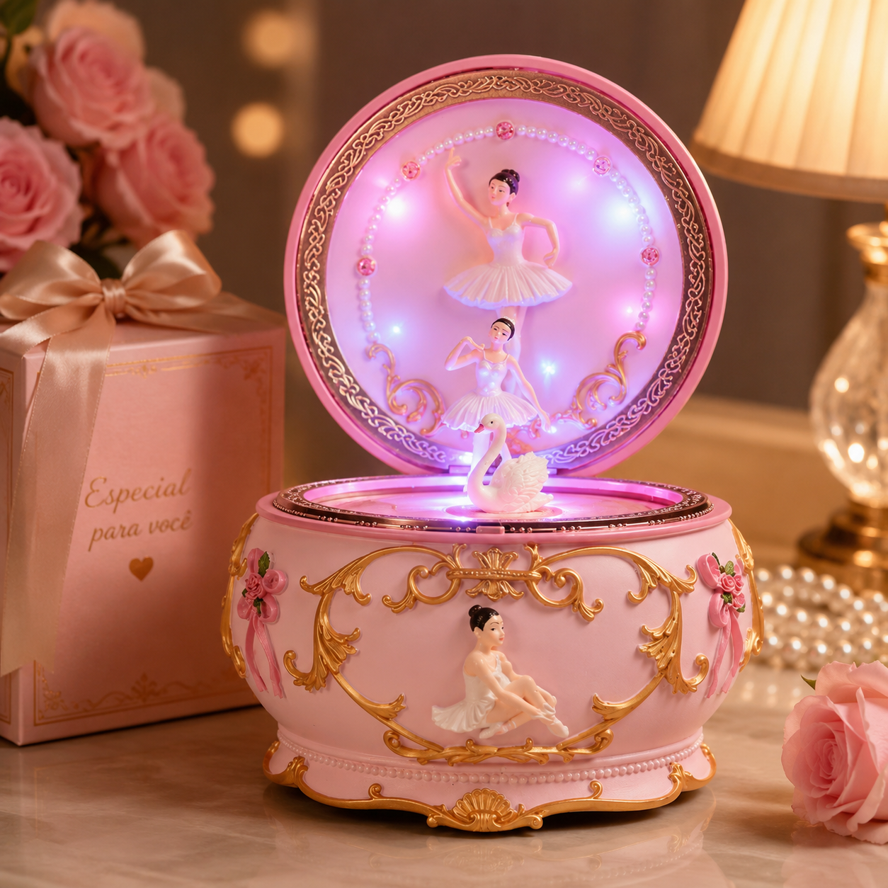 LED Rotating Ballerina Music B - Snow Globe Musical recensione e prezzo