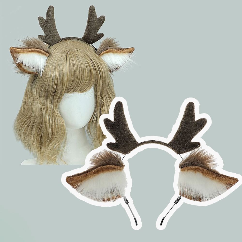 Deer Ears Reindeer Antler Head - Reindeer Antlers Headband recensione e prezzo