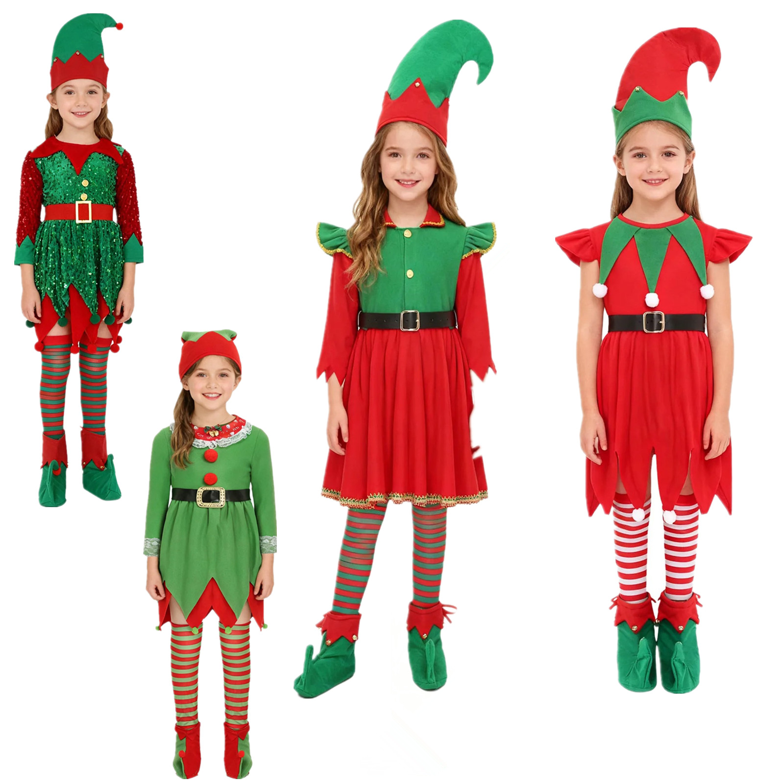 Elf Girl Christmas Costume San - Elf Costume Christmas recensione e prezzo