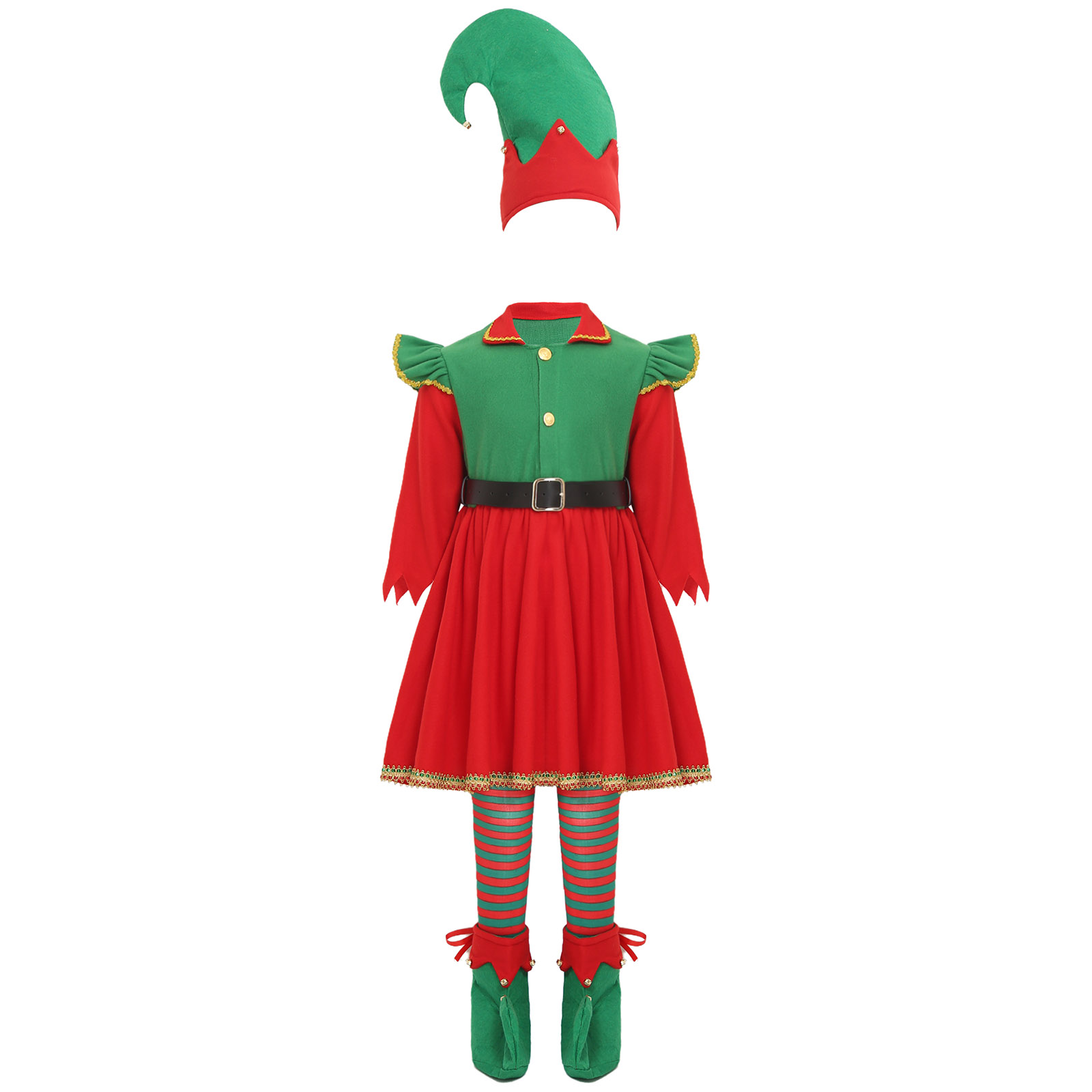 Elf Girl Christmas Costume San - Elf Costume Christmas recensione e prezzo