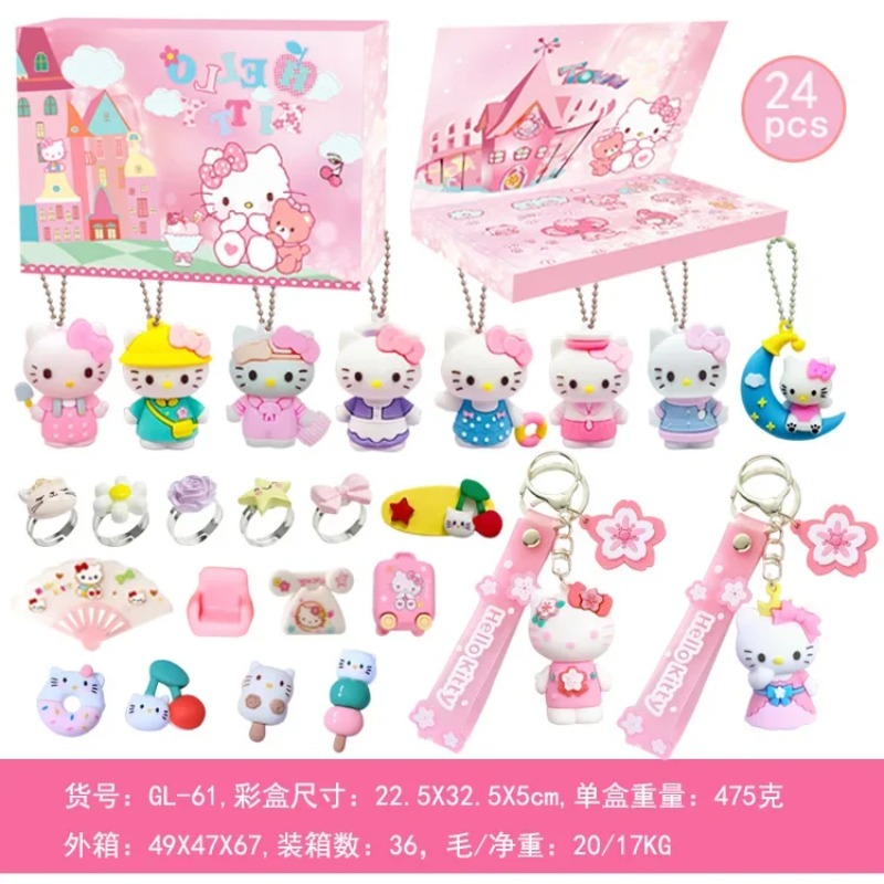 24pcs Cartoon Sanrios Anime He - Advent Calendar Gift recensione e prezzo
