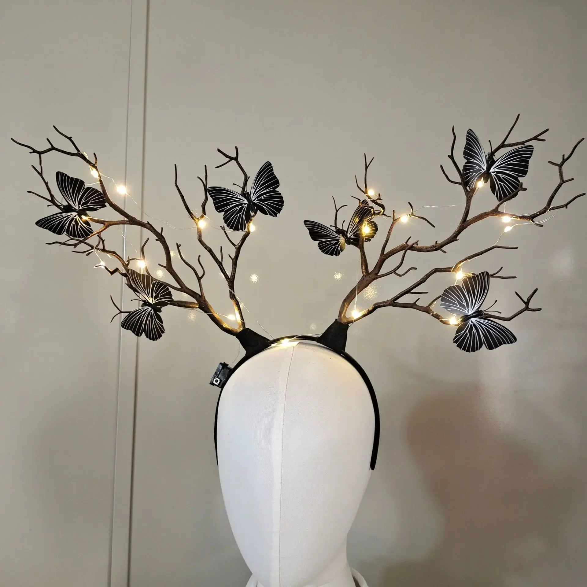 Women Girls Light Up Glowing R - Reindeer Antlers Headband recensione e prezzo