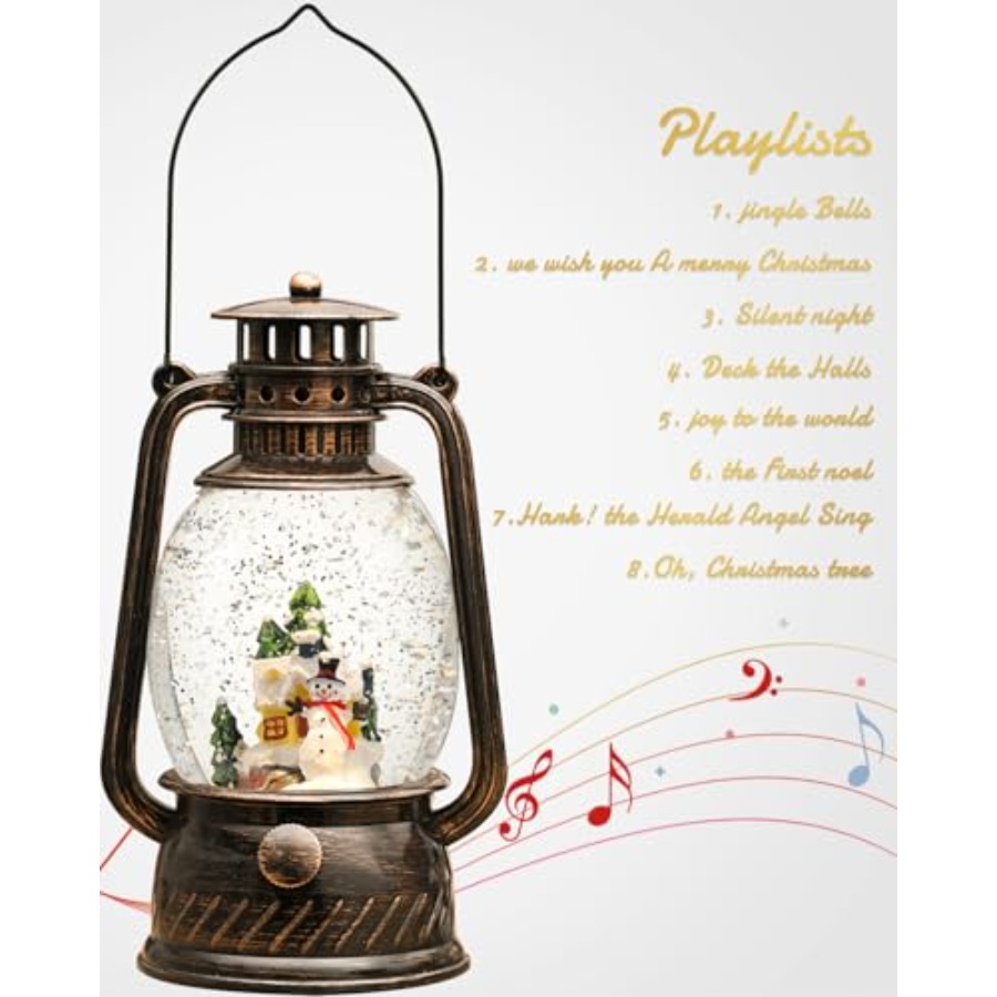 Christmas Decorations Snow Glo - Snow Globe Musical recensione e prezzo