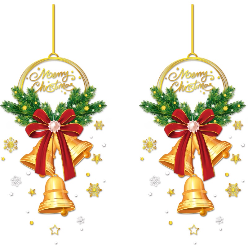 Gold Christmas Tree Snowflake  - Snowflake Window Decal recensione e prezzo