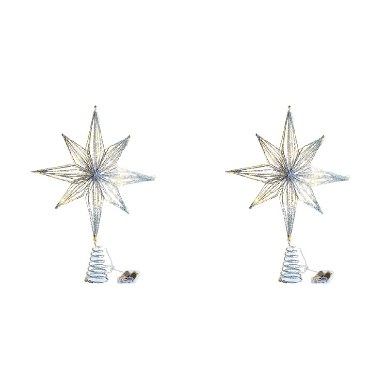 【LAST CHANCE】2X Christmas Tree - Star Tree Topper recensione e prezzo