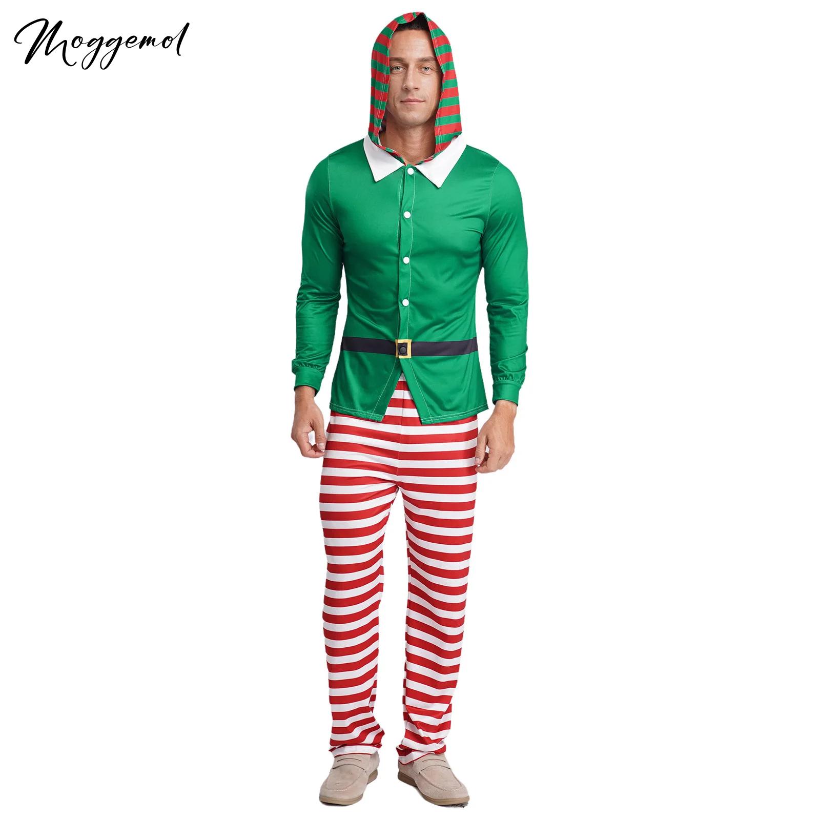 Mens Christmas Elf Pajamas Par - Elf Costume Christmas recensione e prezzo