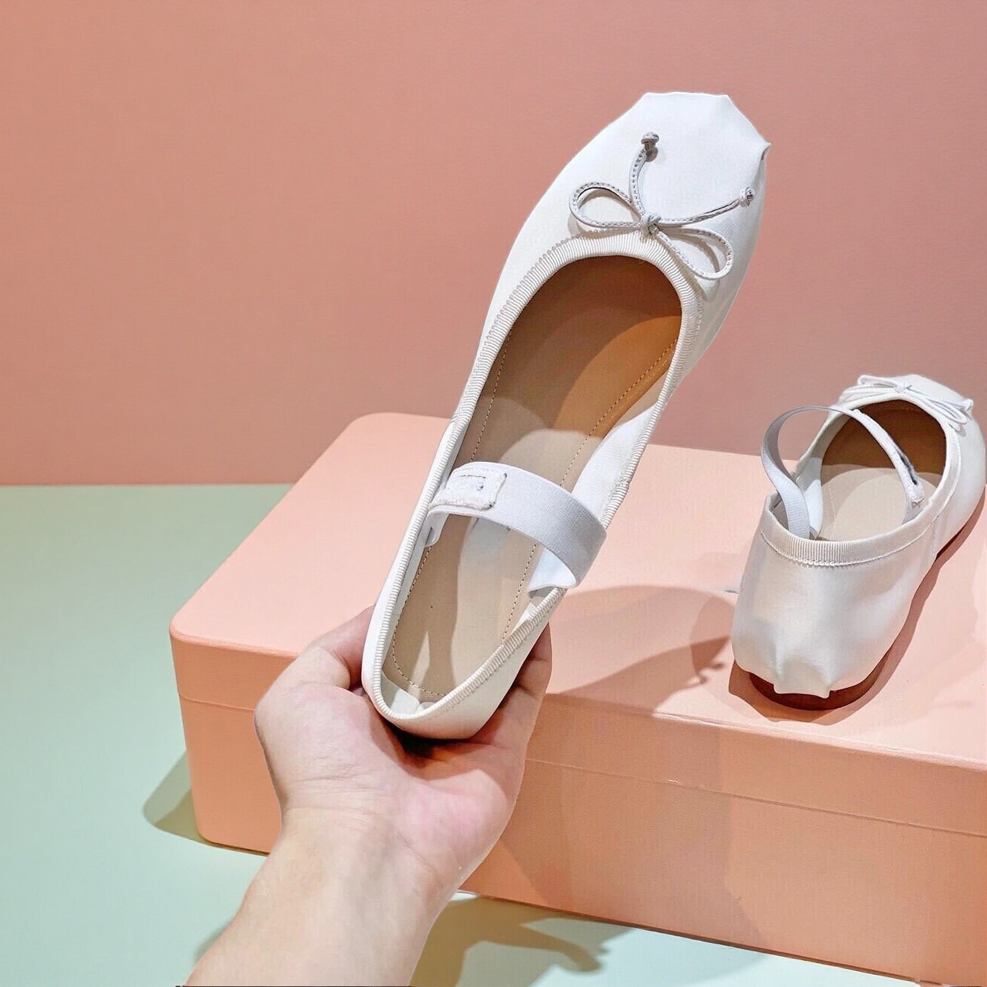 Luxury Ballet Flats, Women's P - Ribbon Bow Gift recensione e prezzo