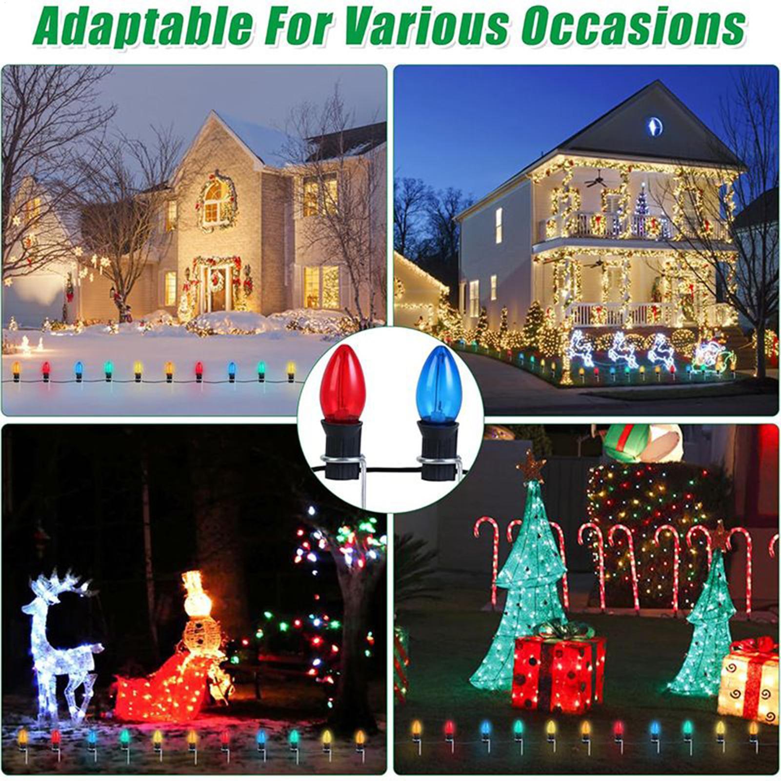 Christmas Light Stakes For Yar - Christmas Lights Outdoor recensione e prezzo