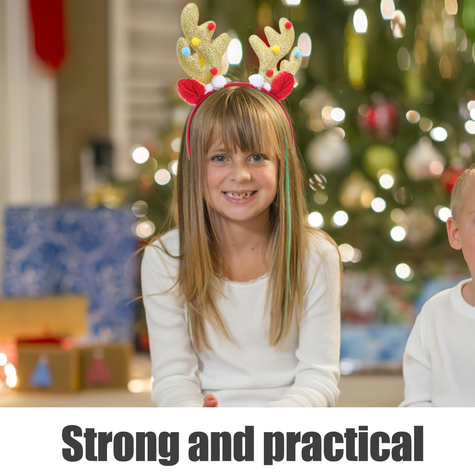 2Pcs Christmas Deer Antlers He - Reindeer Antlers Headband recensione e prezzo