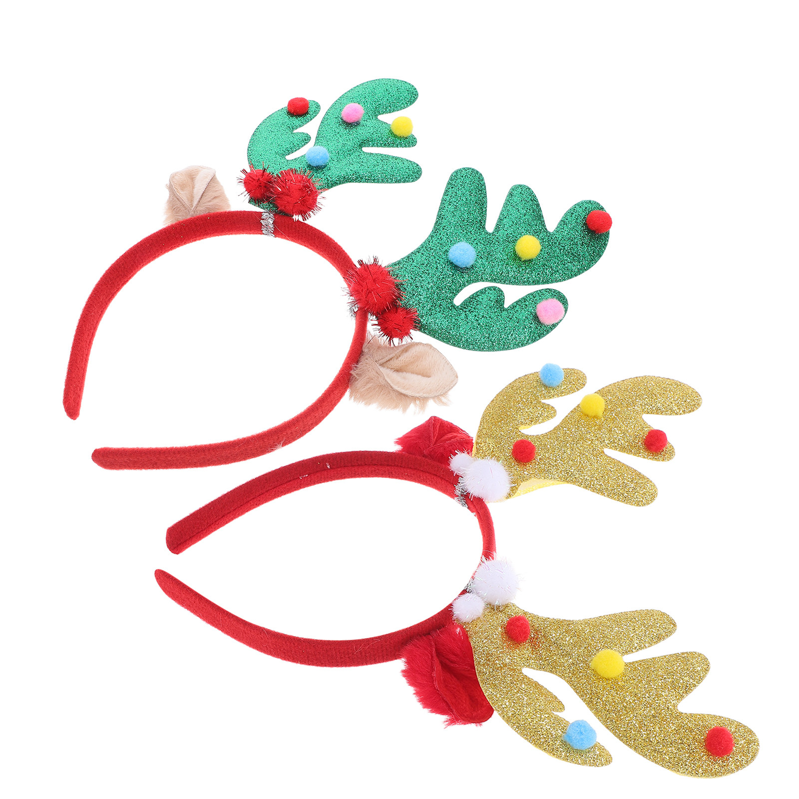 2Pcs Christmas Deer Antlers He - Reindeer Antlers Headband recensione e prezzo