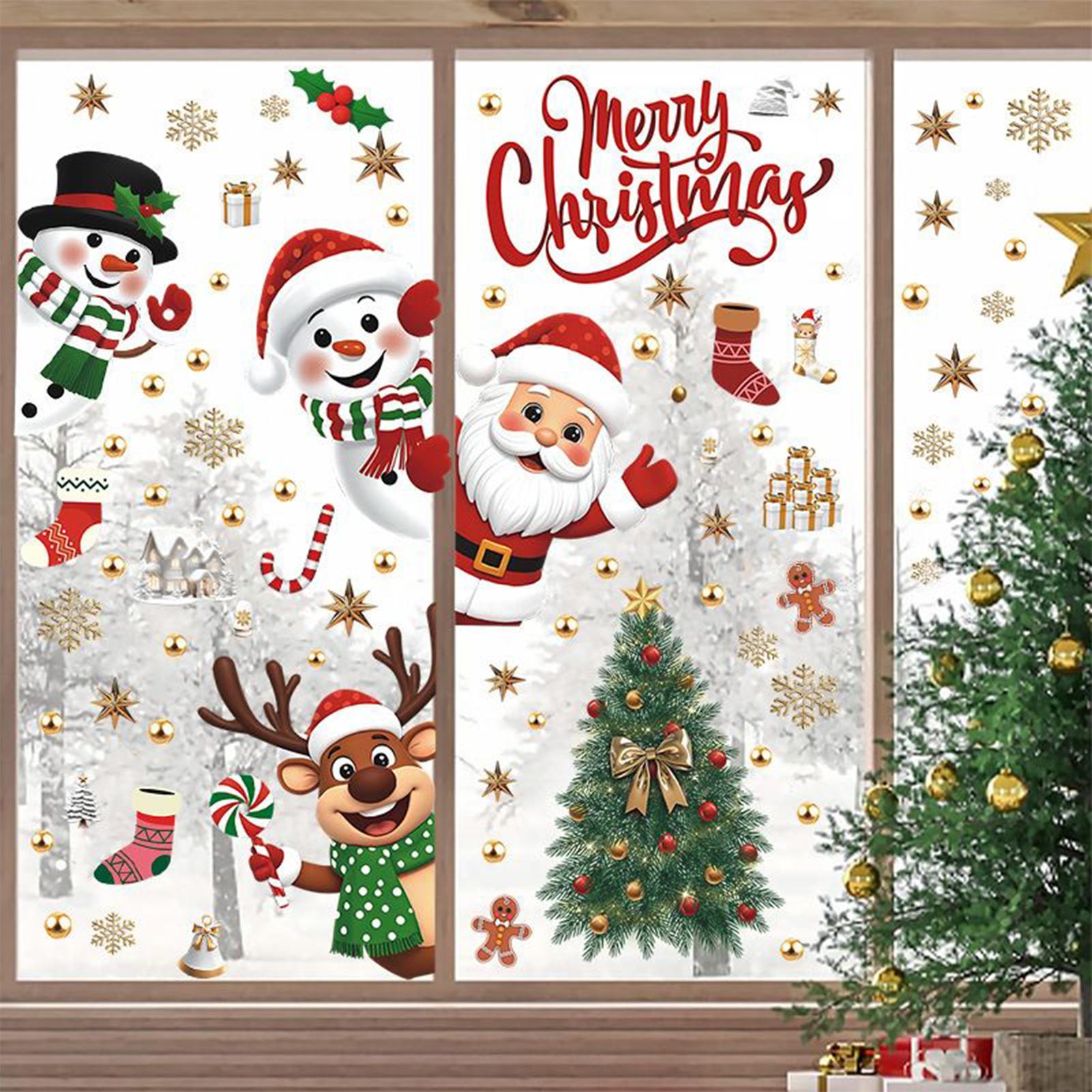 Christmas Window Decals Holida - Snowflake Window Decal recensione e prezzo