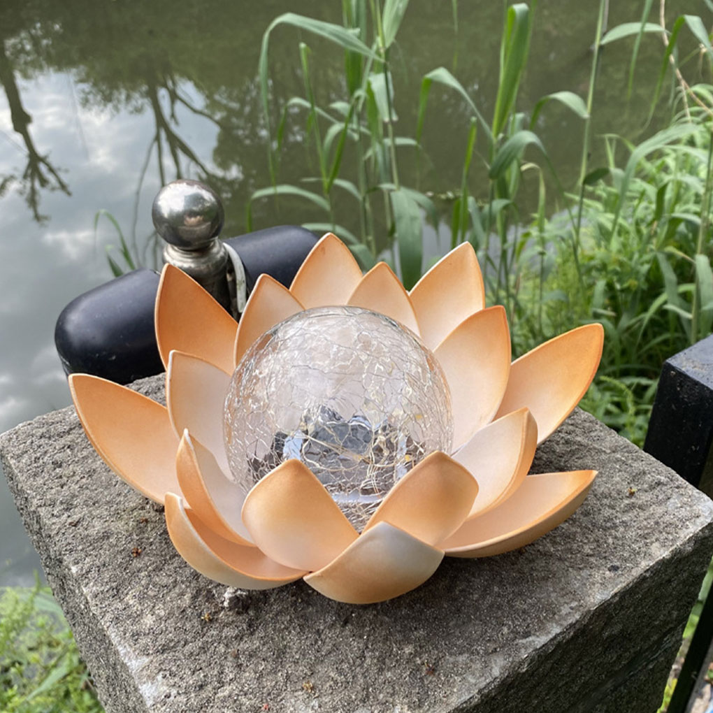 Lotus Shaped Garden Solar Ligh - Christmas Lights Outdoor recensione e prezzo