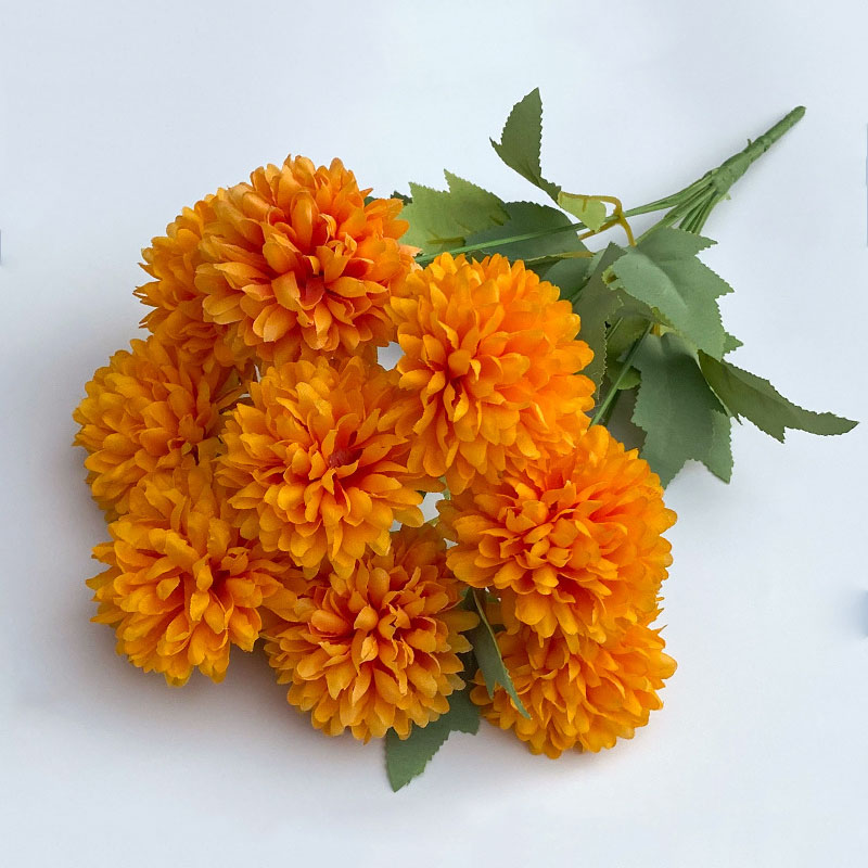 Artificial Flower Bouquet Chry - Christmas Wreath Fake recensione e prezzo