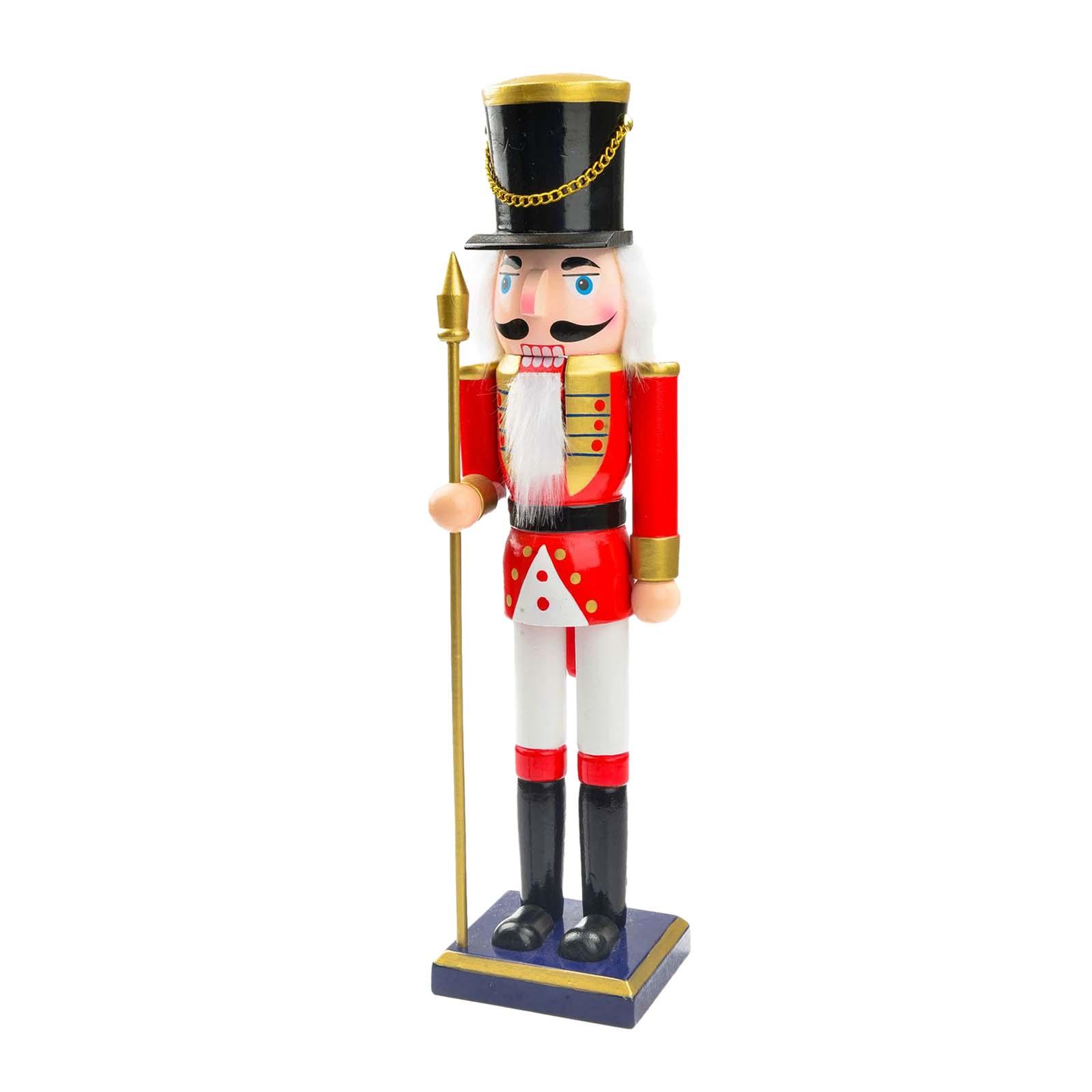 25cm Wooden Christmas Nutcrack - Nutcracker Figurine recensione e prezzo