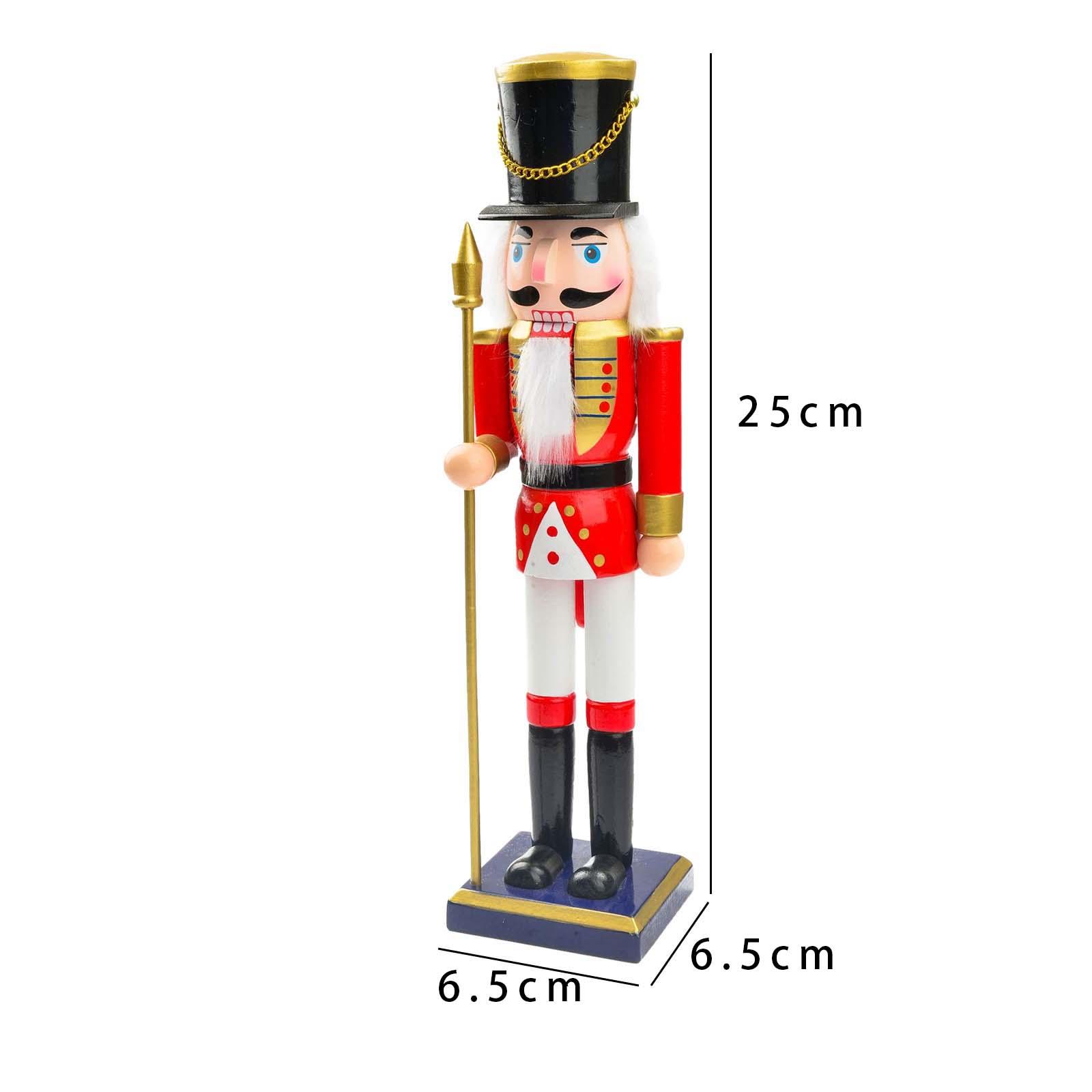 25cm Wooden Christmas Nutcrack - Nutcracker Figurine recensione e prezzo