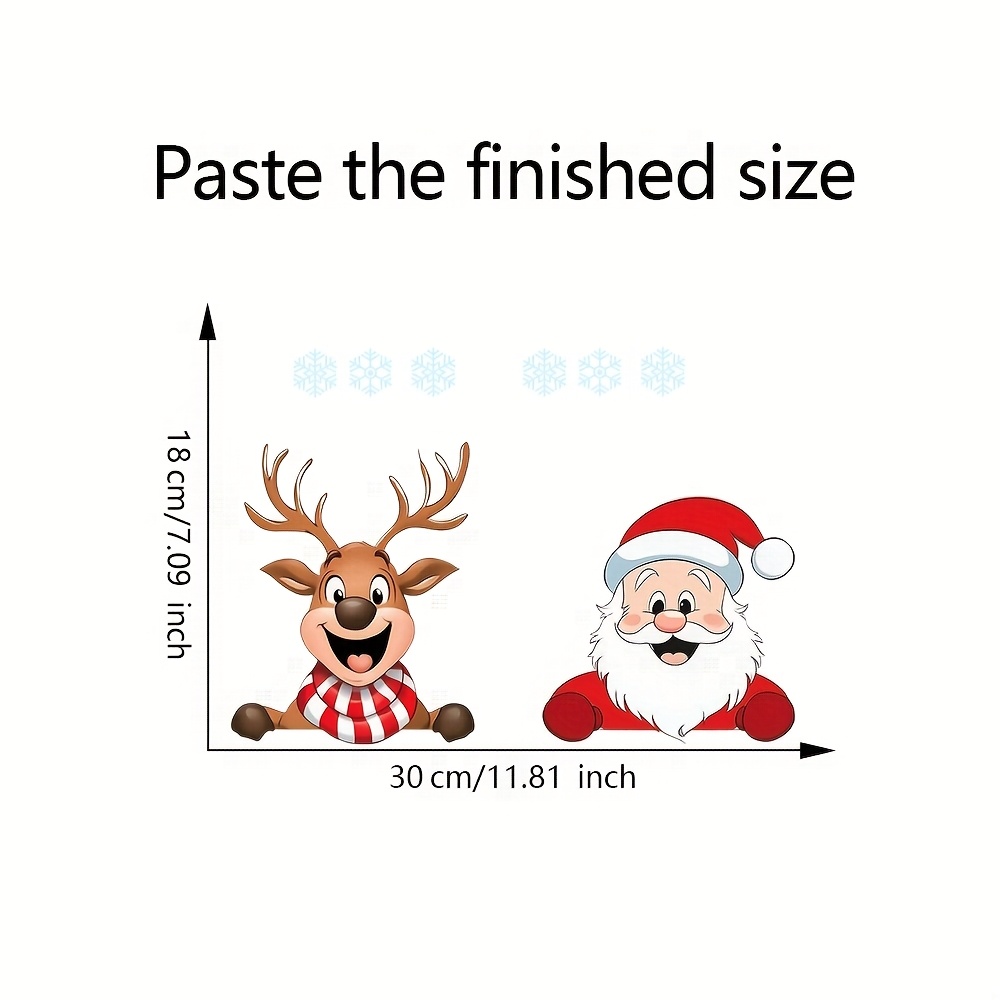 Festive Christmas Window Stick - Snowflake Window Decal recensione e prezzo