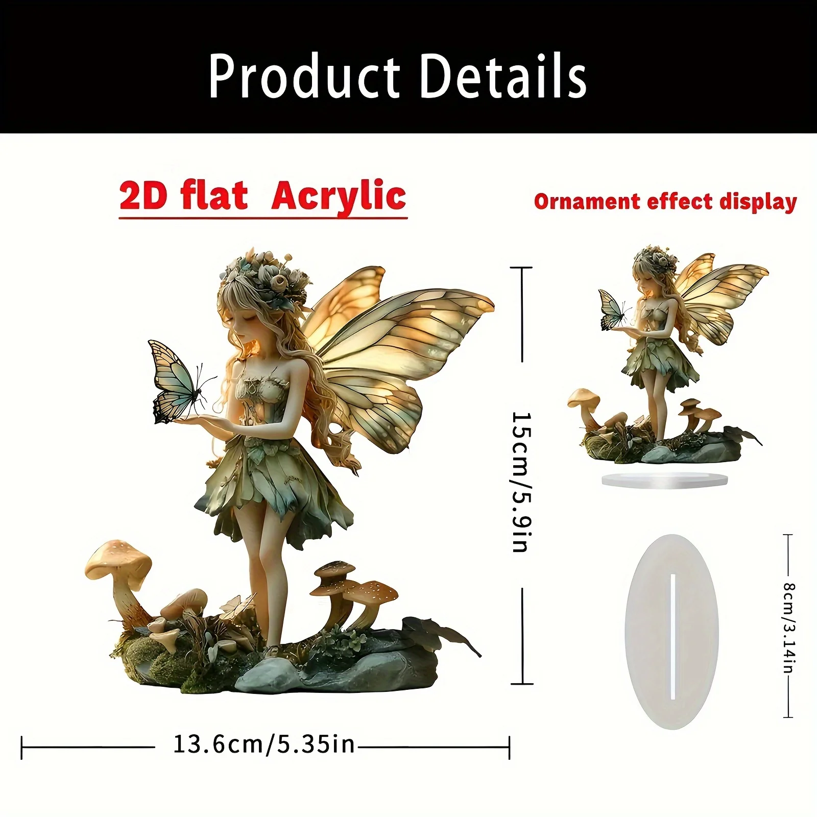 1 Piece Bohemian Fairy Statue/ - Nutcracker Figurine recensione e prezzo
