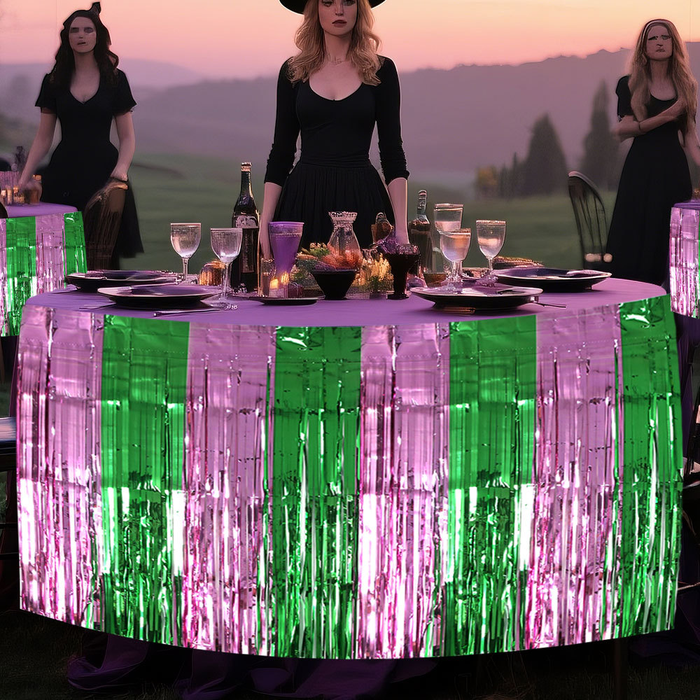 Wicked Witch Party Table Decor - Tinsel Garland Decoration recensione e prezzo