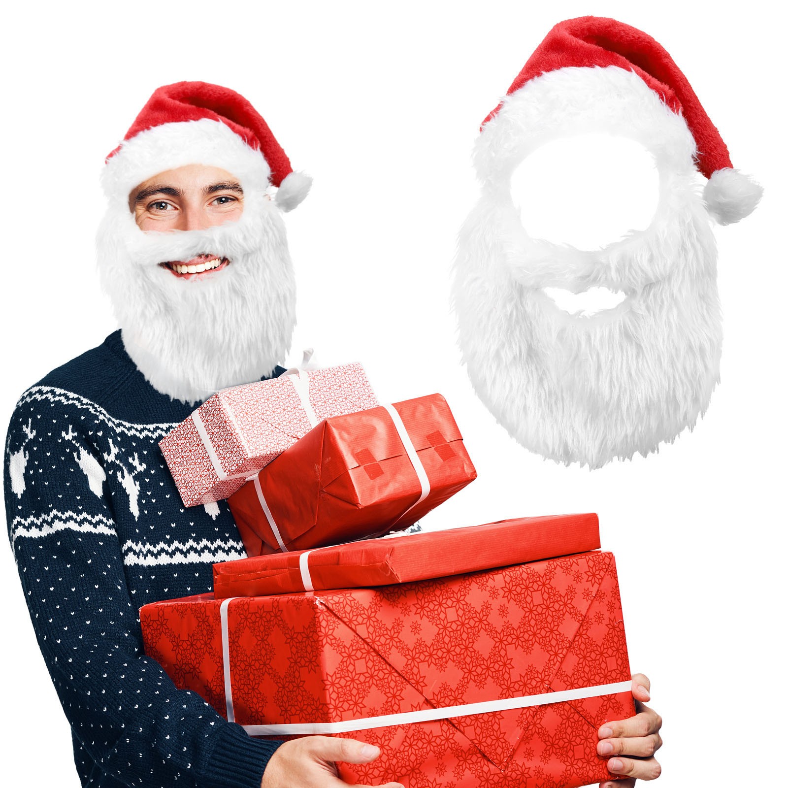 New Adults Ball Plush Christma - Santa Hat Plush recensione e prezzo