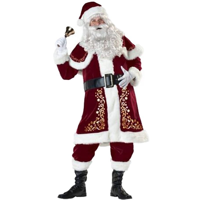 Santa Claus Costume Women Men  - Elf Costume Christmas recensione e prezzo