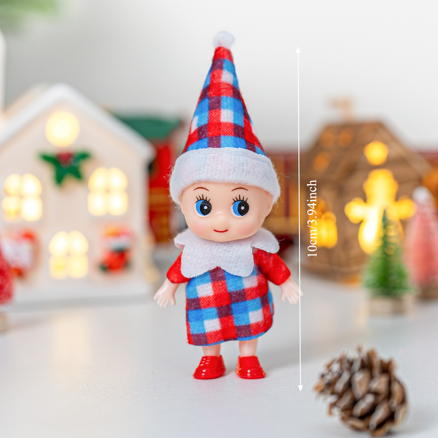 4/5/6 Pcs Mini Baby Elf Christ - Christmas Throw Blanket recensione e prezzo