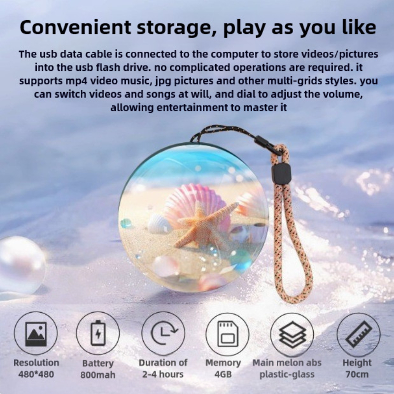 New Crystal Ball Decorative Ba - Snow Globe Musical recensione e prezzo