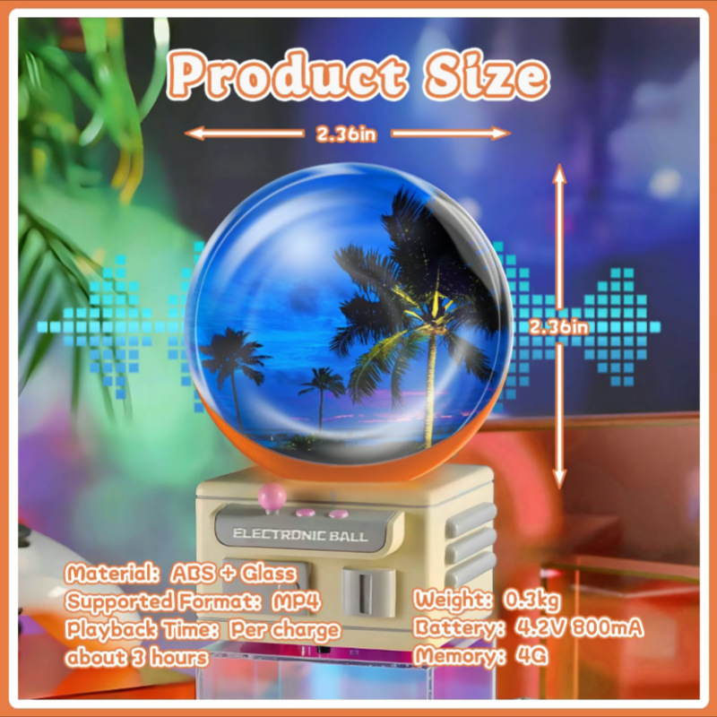 New Crystal Ball Decorative Ba - Snow Globe Musical recensione e prezzo