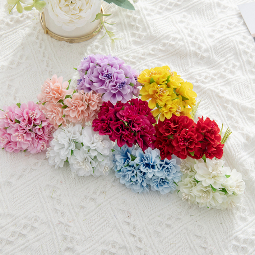 18Pcs Artificial Flowers Stame - Christmas Wreath Fake recensione e prezzo