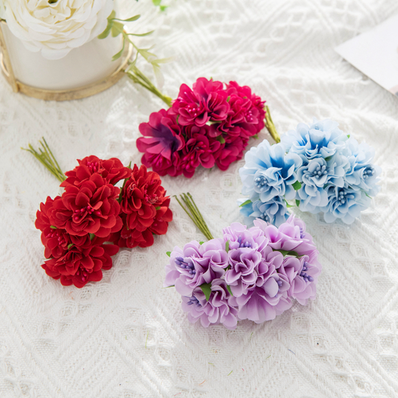 18Pcs Artificial Flowers Stame - Christmas Wreath Fake recensione e prezzo