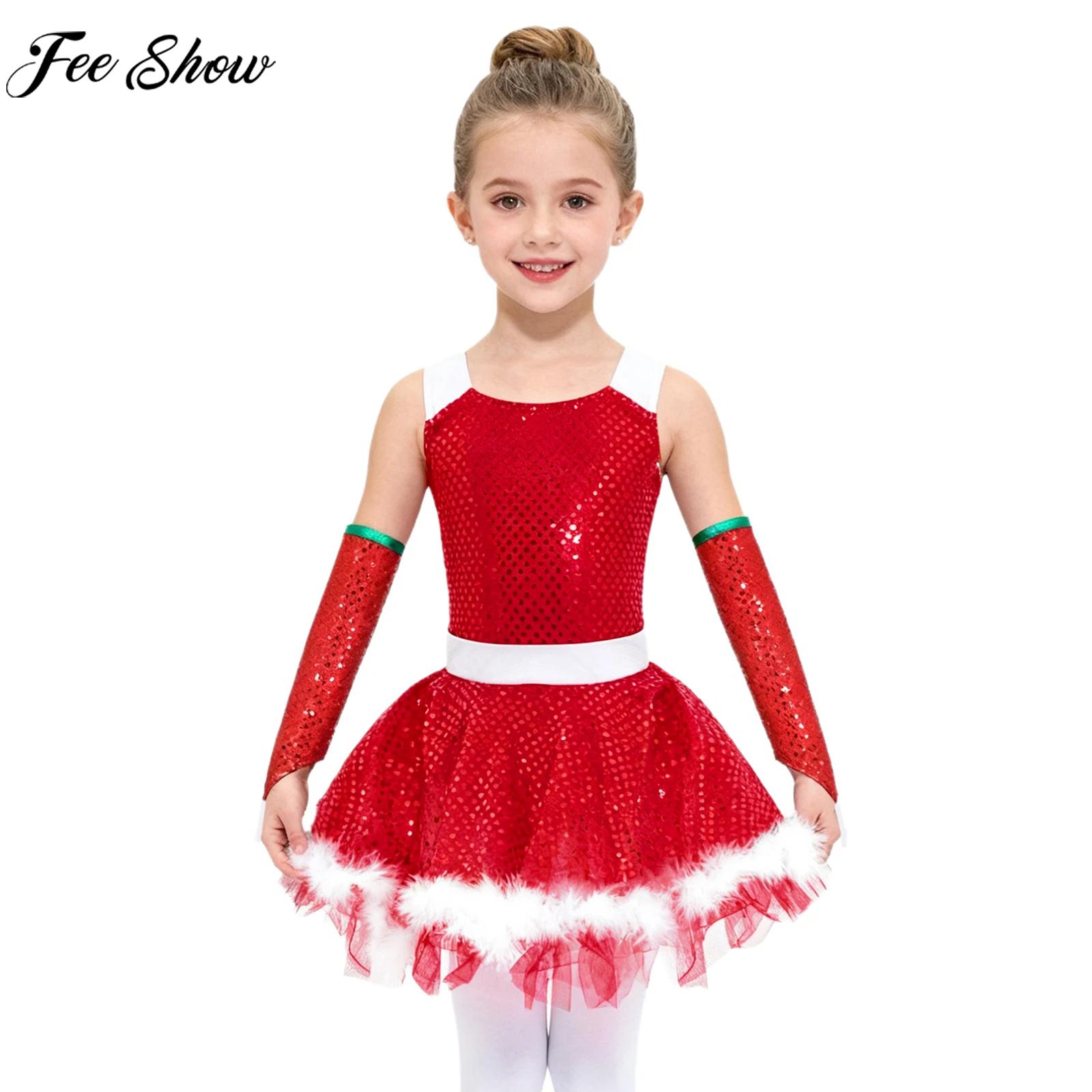 Kids Girls Christmas Figure Sk - Elf Costume Christmas recensione e prezzo