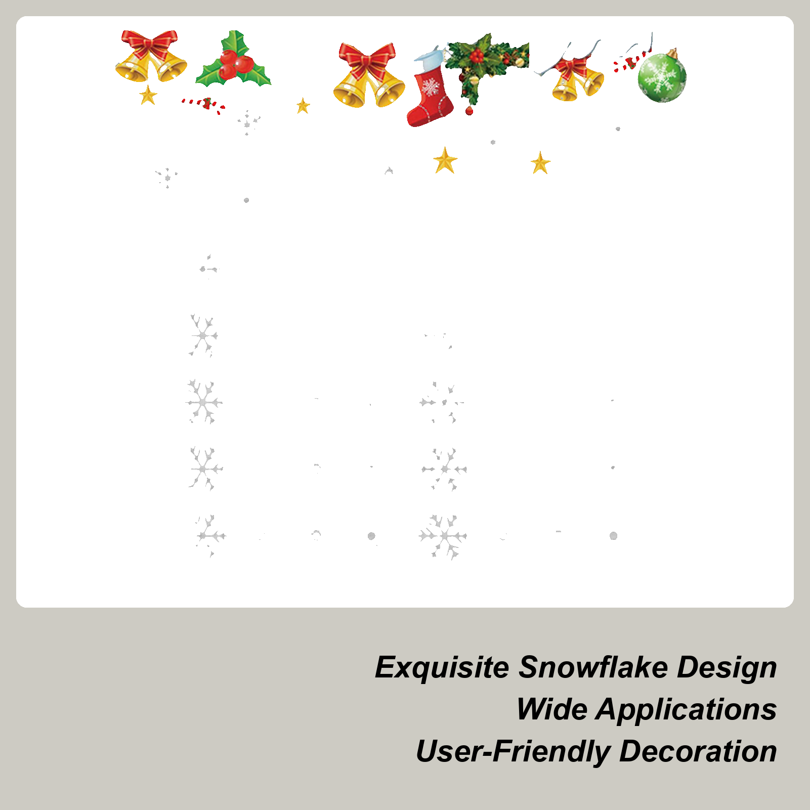 Snowflake Window Clings Static - Snowflake Window Decal recensione e prezzo