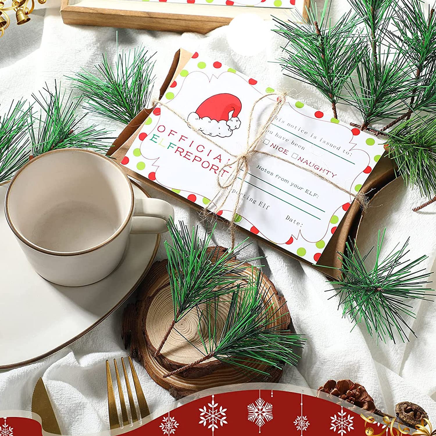 Fake Tree Leaves Branches Arti - Christmas Wreath Fake recensione e prezzo