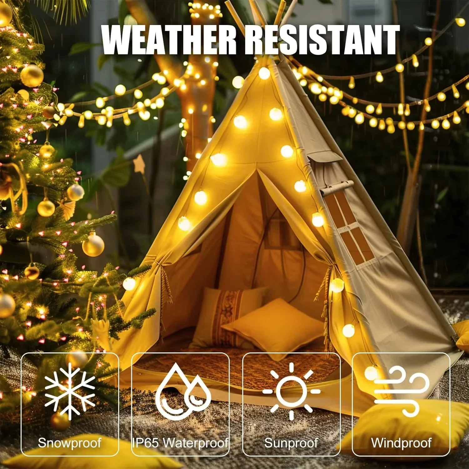 USB LED Ball String Lights 6M  - Led Fairy String Lights recensione e prezzo
