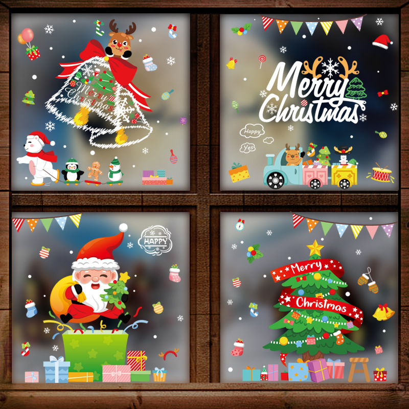 Merry Christmas Decoration Win - Snowflake Window Decal recensione e prezzo