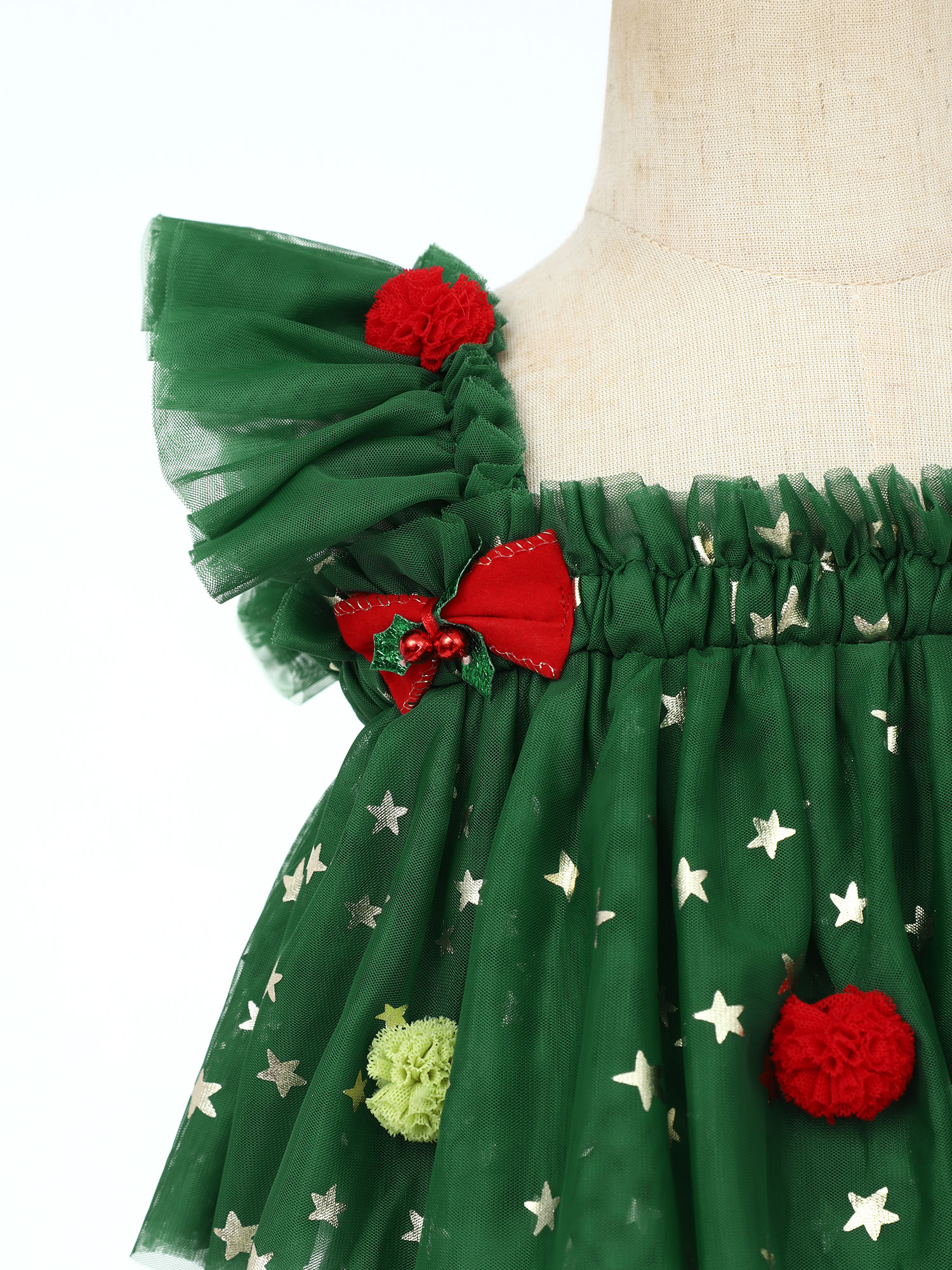 Toddler Girls Christmas Tree E - Elf Costume Christmas recensione e prezzo