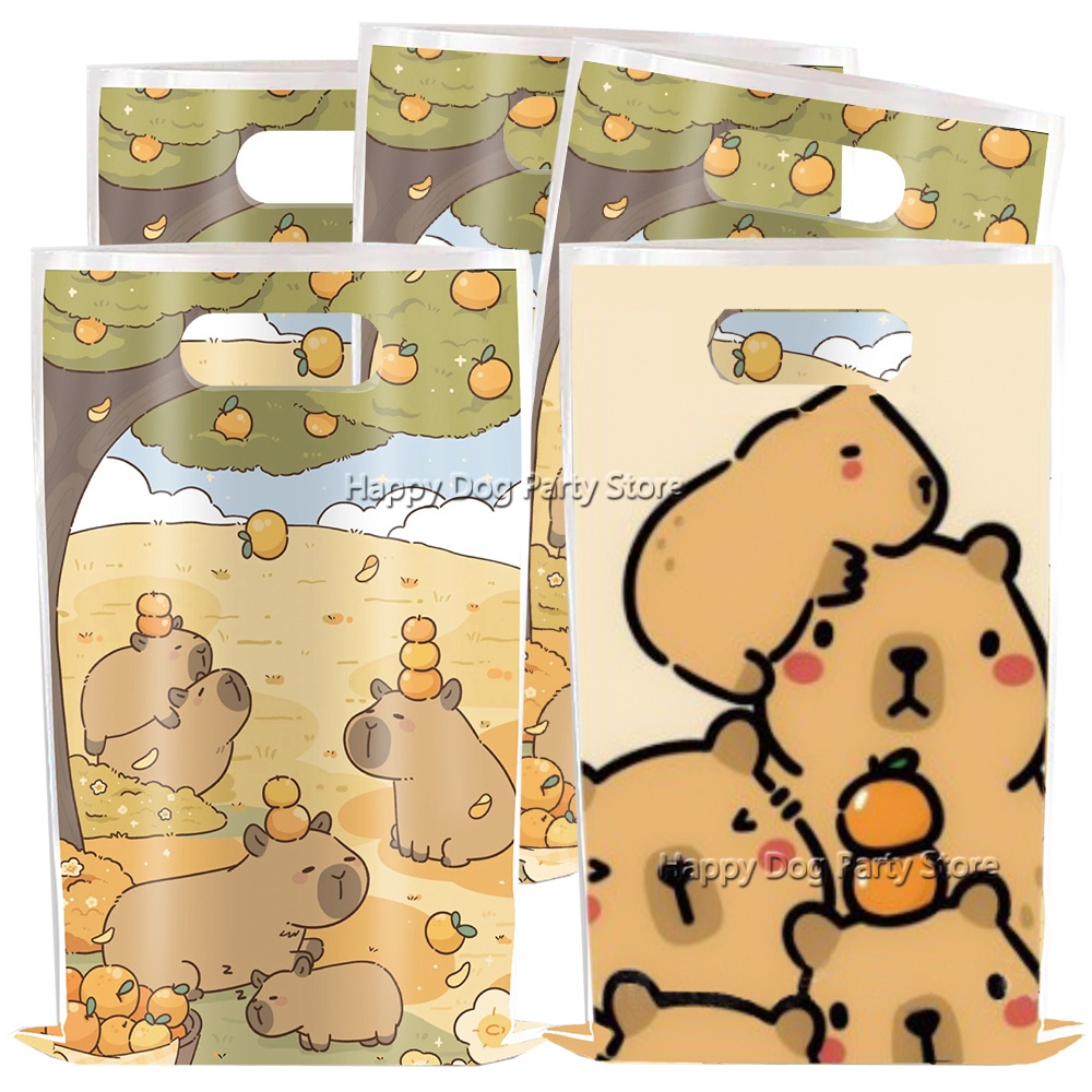 Cartoon Capybara Party Supplie - Gift Box Wrap Set recensione e prezzo