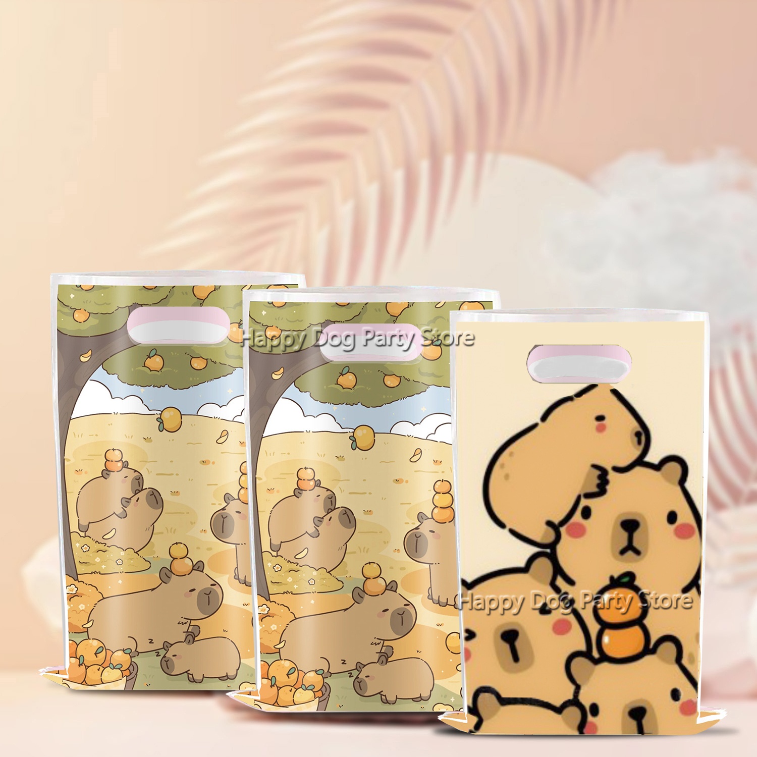 Cartoon Capybara Party Supplie - Gift Box Wrap Set recensione e prezzo