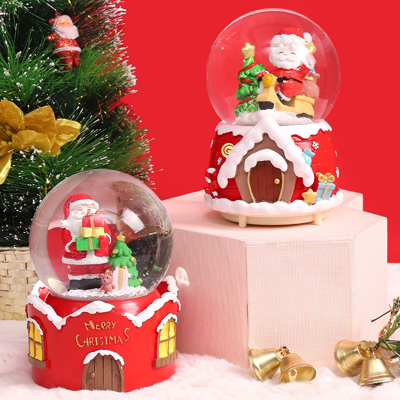 Christmas Snow Globe with LED  - Snow Globe Musical recensione e prezzo