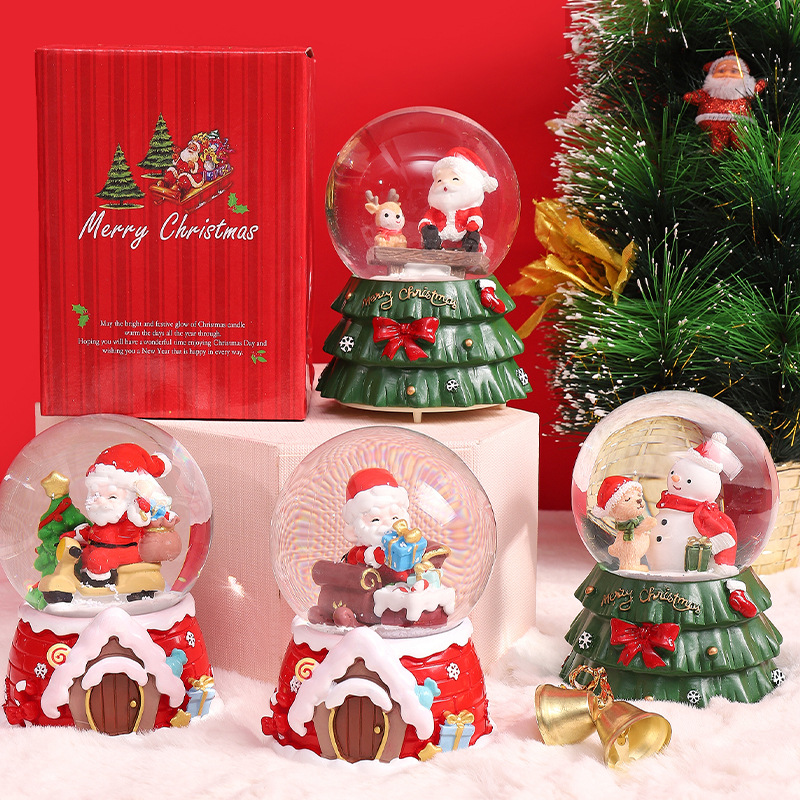 Christmas Snow Globe with LED  - Snow Globe Musical recensione e prezzo