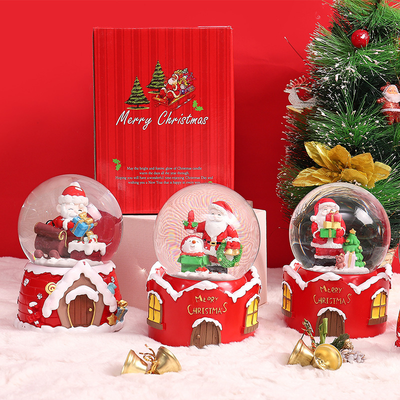 Christmas Snow Globe with LED  - Snow Globe Musical recensione e prezzo