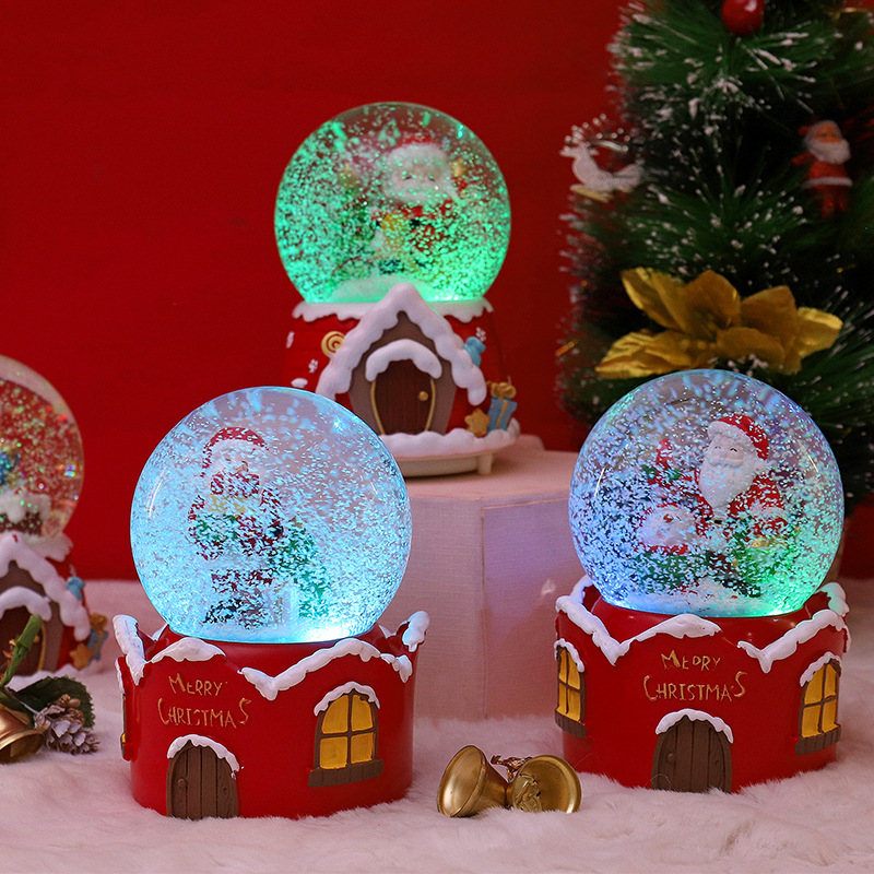 Christmas Snow Globe with LED  - Snow Globe Musical recensione e prezzo