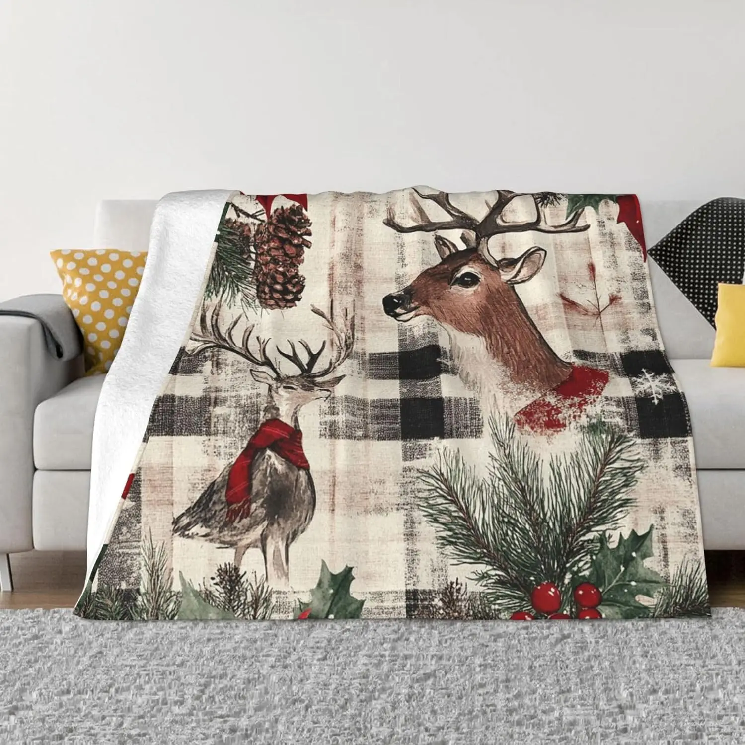 Throw Blanket for Couch UltraS - Christmas Throw Blanket recensione e prezzo