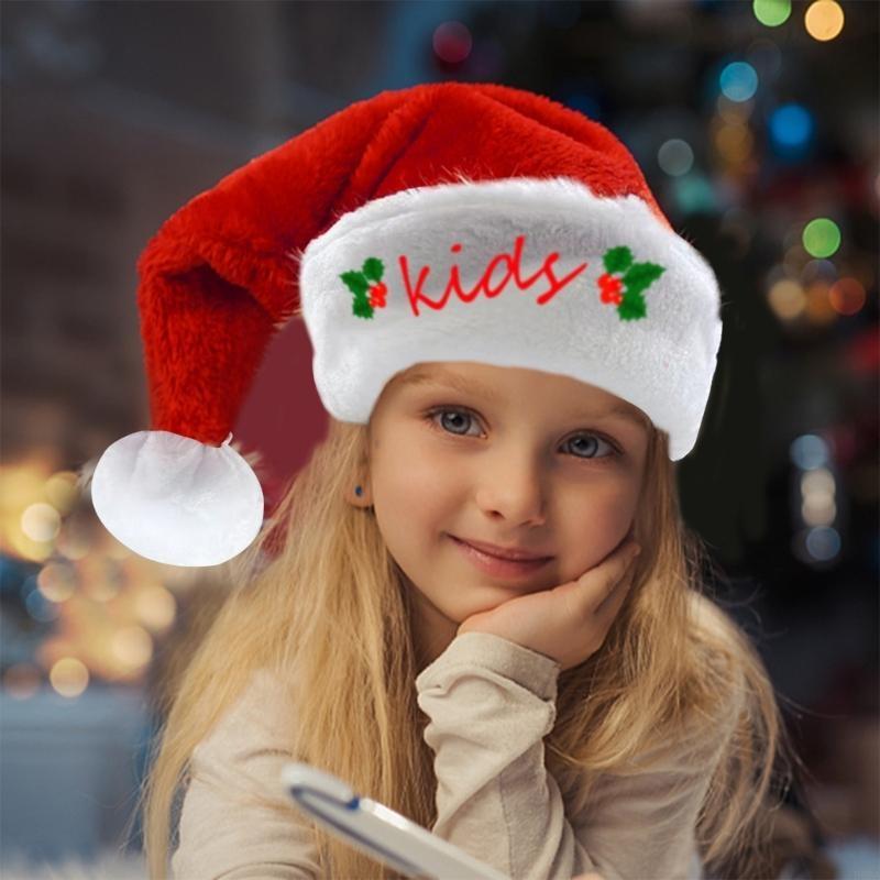 P88A Embroidery Christmas Sant - Santa Hat Plush recensione e prezzo