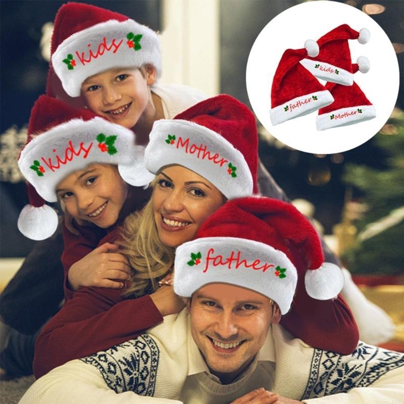 P88A Embroidery Christmas Sant - Santa Hat Plush recensione e prezzo