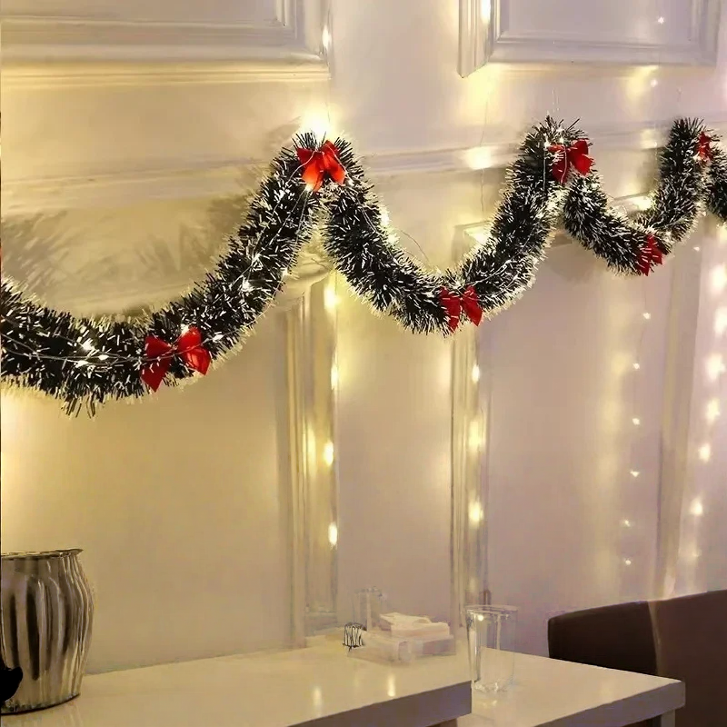 LED Christmas Tinsel Garland A - Tinsel Garland Decoration recensione e prezzo
