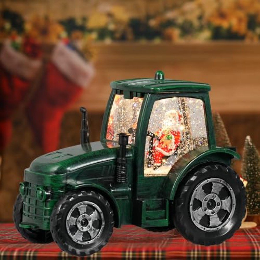 Christmas Snow Globe Tractor S - Snow Globe Musical recensione e prezzo