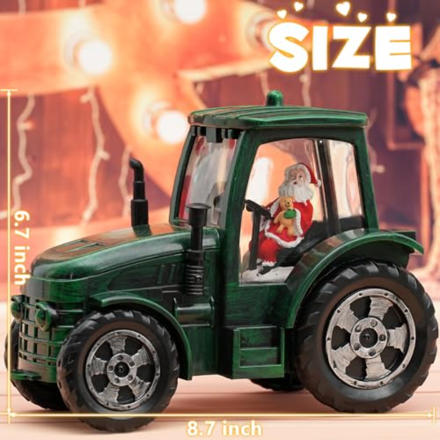 Christmas Snow Globe Tractor S - Snow Globe Musical recensione e prezzo