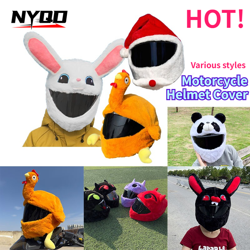 Motorcycle Cartoon Plush Helme - Santa Hat Plush recensione e prezzo